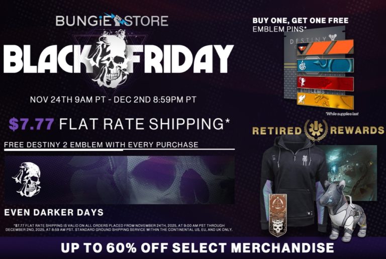 bungie store black friday