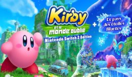 kirby et le monde oublié + le pays des étoiles filantes test logo