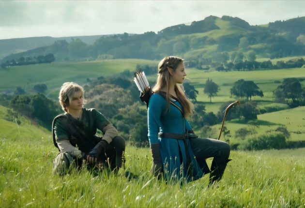 the legend of zelda le film link et zelda logo