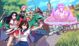 notice me leena-senpai screen logo