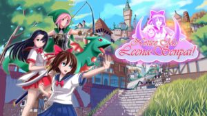 notice me leena-senpai screen logo