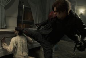 resident evil requiem leon kick resident evil showcase