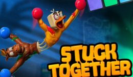 stuck together test logo