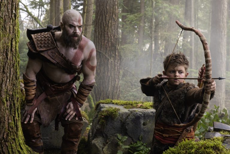 God of War live action Amazon Prime Video logo