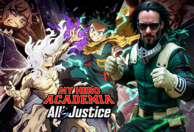 my hero academia all's justice test logo