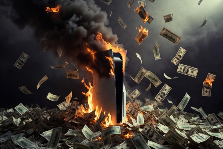 PlayStation 5 hausse de prix on fire