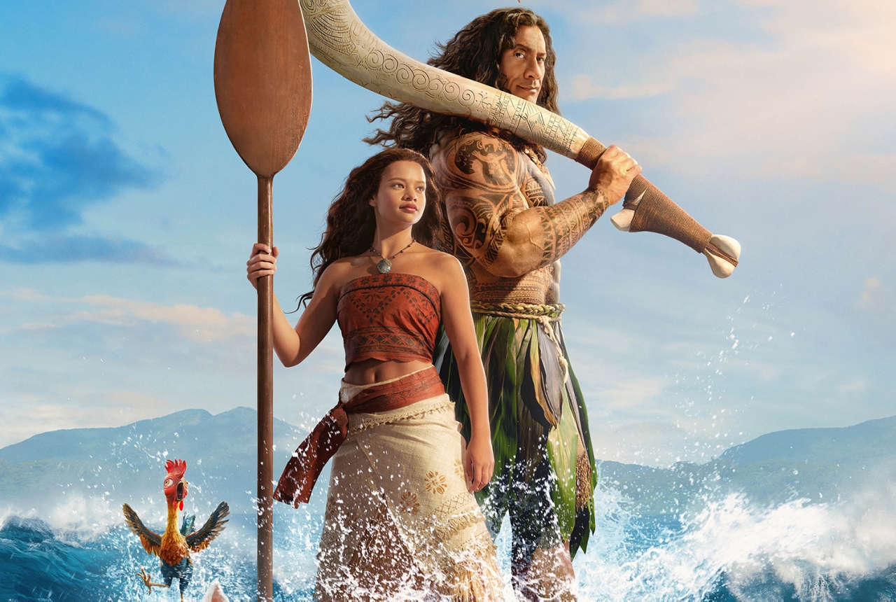vaiana movie poster logo