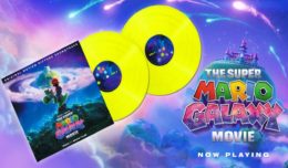 the super mario galaxy movie vinyle