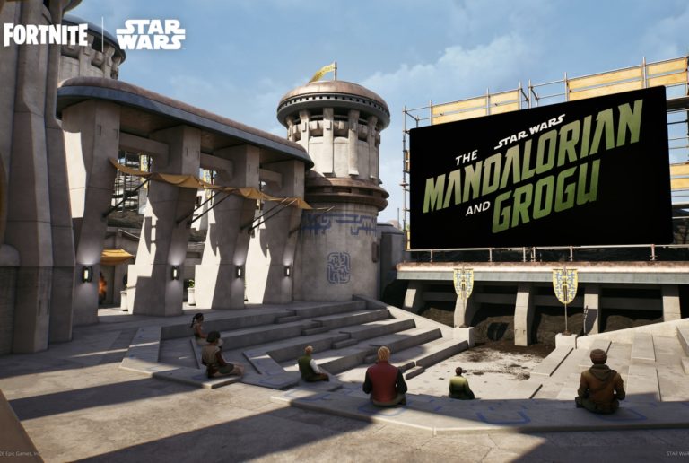 The Mandalorian and Grogu Fortnite