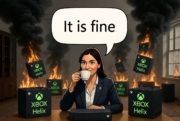 Xbox Helix games showcase on fire