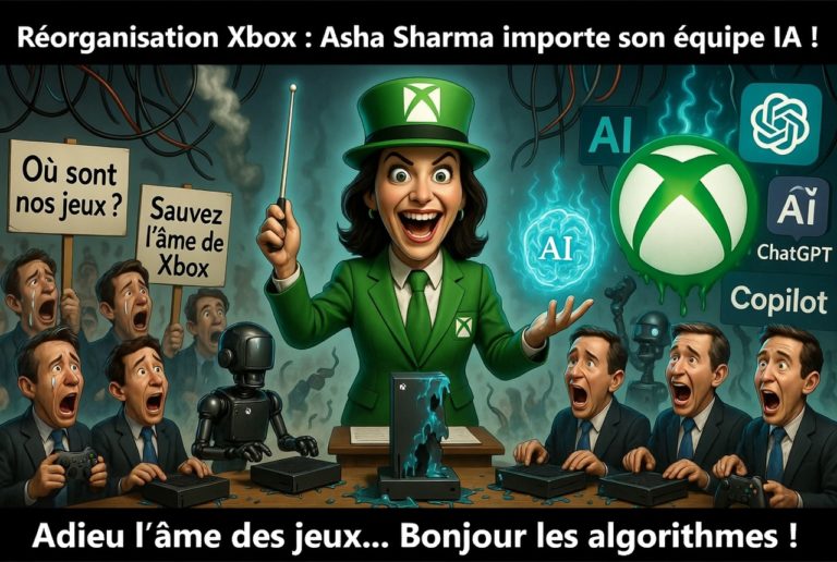 asha sharma embauche son équipe IA chez Xbox