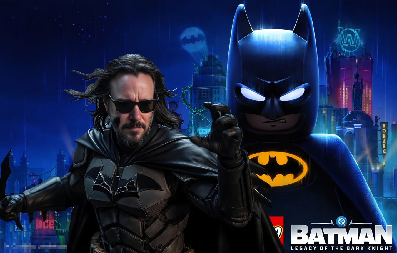 LEGO Batman l'héritage du chevalier noir test logo