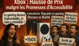 Xbox Series hausse de prix hypocrite