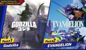 sonic racing crossworlds evangelion godzilla