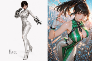 stellar blade blood rain evie vs eve
