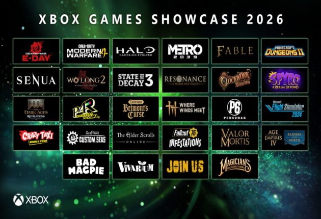 xbox games showcase all trailers and games