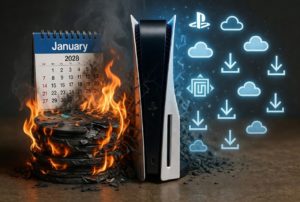 PlayStation fin des jeux physiques