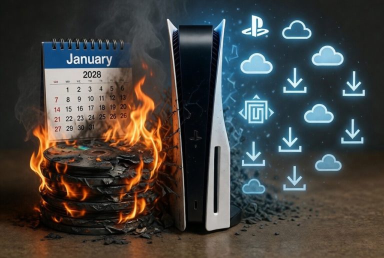 PlayStation fin des jeux physiques