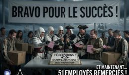 Ubisoft licencie 51 personnes après le succès d'Assassin's Creed Black Flag Resynced