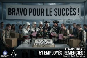 Ubisoft licencie 51 personnes après le succès d'Assassin's Creed Black Flag Resynced