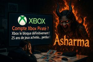 xbox bloque un compte piraté et un gamer perd 25 années de jeux achetés