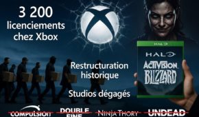 xbox dégage 4 studios et cède Halo à Activision