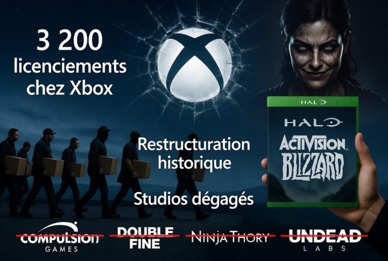 xbox dégage 4 studios et cède Halo à Activision