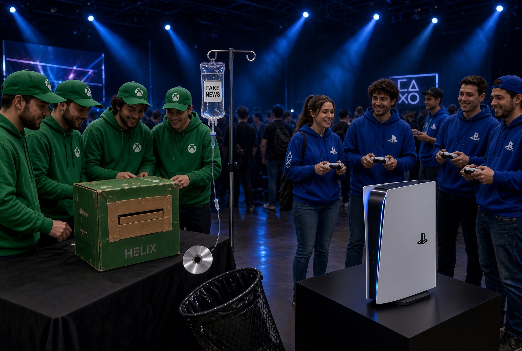 Gamescom xbox helix ps6 fake news