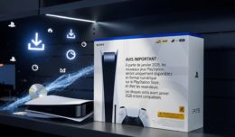 No Disc PlayStation 5 Avertissement