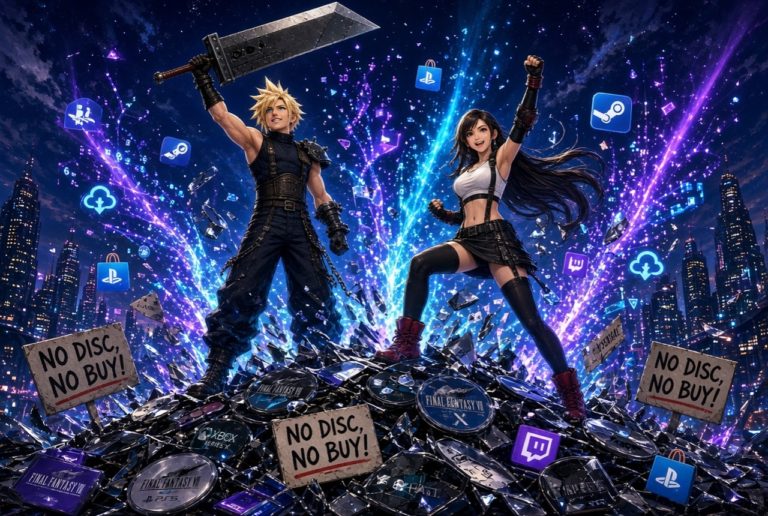 Square Enix no disc no buy final fantasy