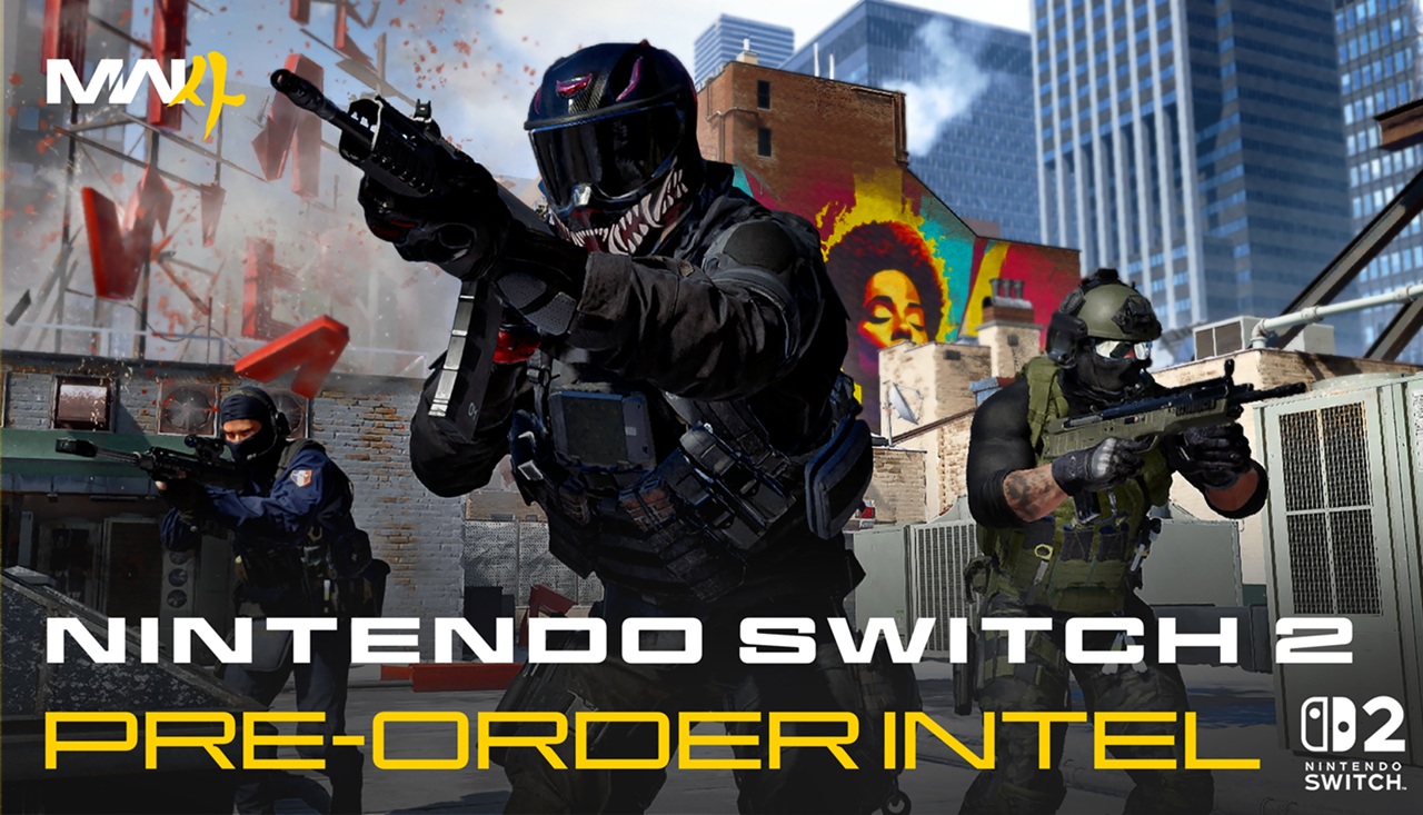 call of duty modern warfare 4 nintendo switch pre-order