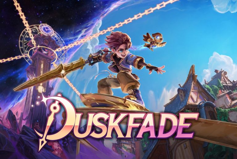 duskfade test screen logo