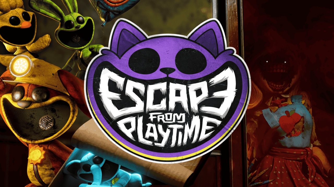 escape from playtime screen logo