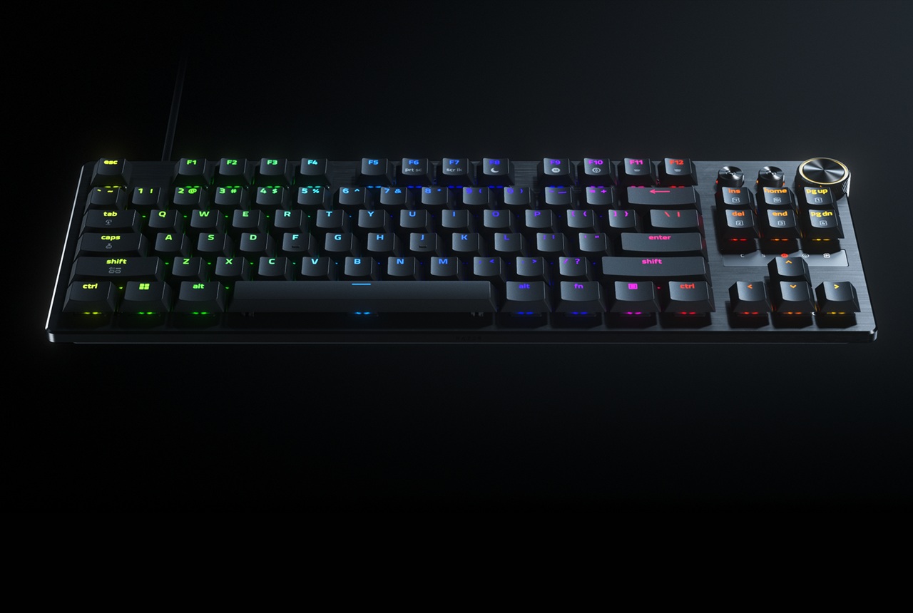 razer huntsman v3 pro low-profile tenkeyless 8KHz
