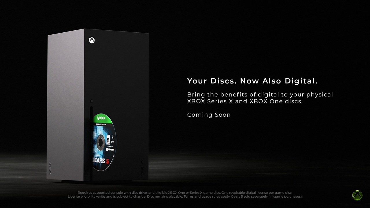 xbox disc to digital
