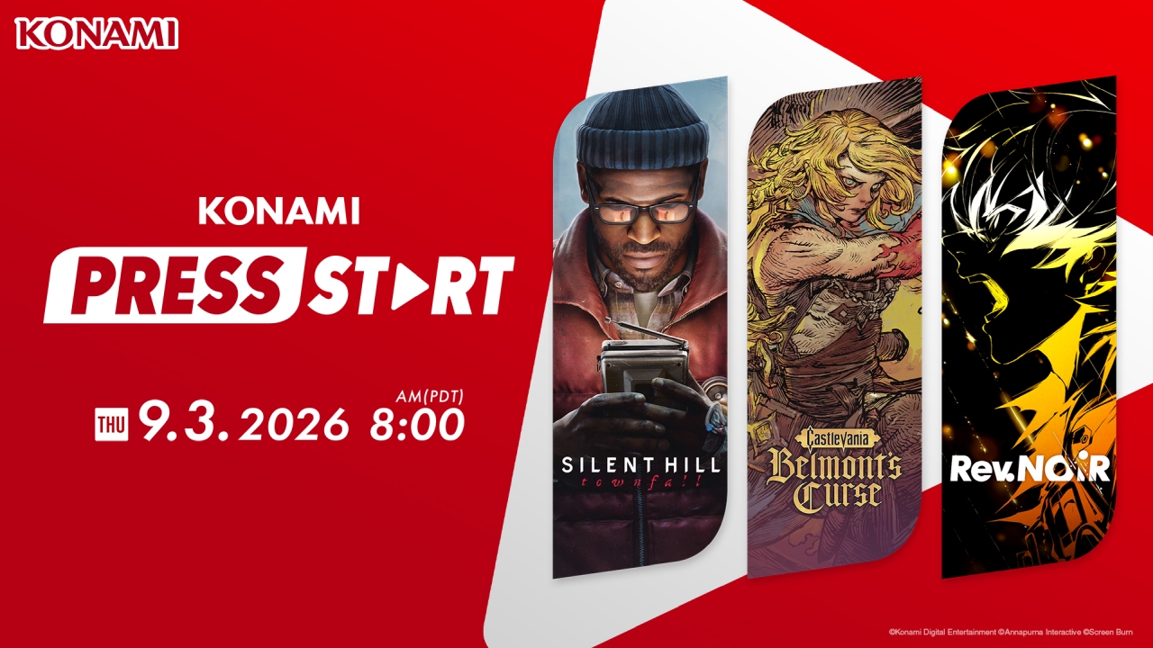Konami Press Start Final Logo