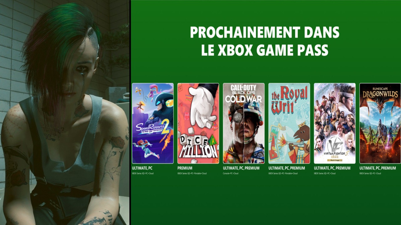 game pass ultimate septembre vs cyberpunk 2077